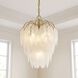 Boa 5 Light 16 inch Warm Brass Chandelier Ceiling Light