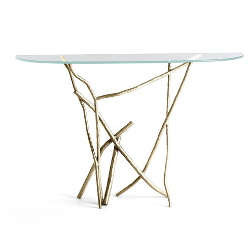 Brindille 52 X 16 inch Modern Brass Console Table