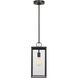Drew & Jonathan Scott Howell 1 Light 7 inch Antique Bronze Outdoor Pendant Lantern