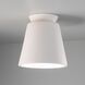 Radiance Collection 1 Light 7.5 inch Bisque Flush-Mount Ceiling Light