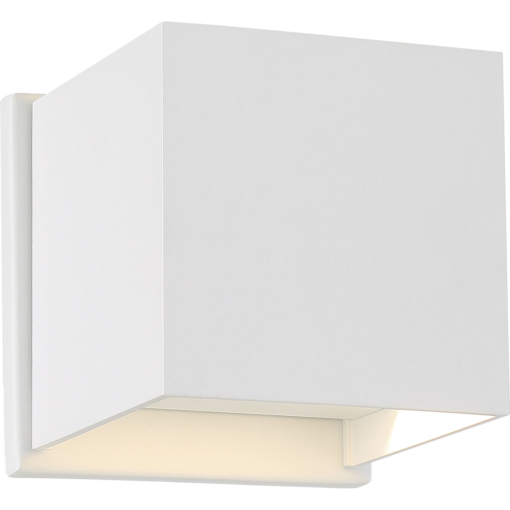 Lightgate LED 5 inch White Outdoor Wall Sconce