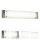 Avanti LED 51.5 inch Satin Nickel Vanity Light Wall Light