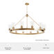 Hartland 12 Light 44 inch Alturas Gold Chandelier Ceiling Light, Extra Large