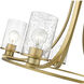 Beckett 5 Light 27 inch Olde Brass Chandelier Ceiling Light