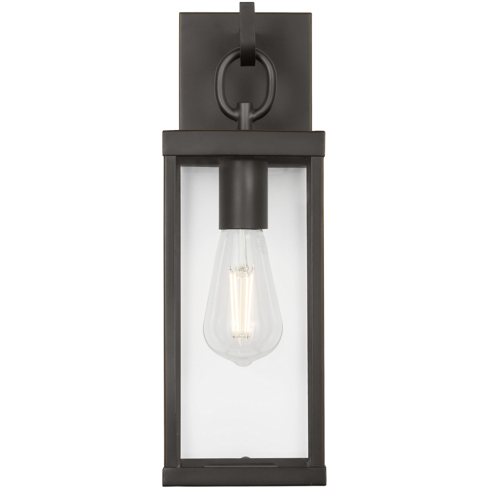 Rox LED Antique Bronze Outdoor Wall Lantern