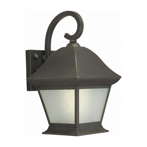 Signature 1 Light 13 inch Royal Bronze Outdoor Wall Lantern