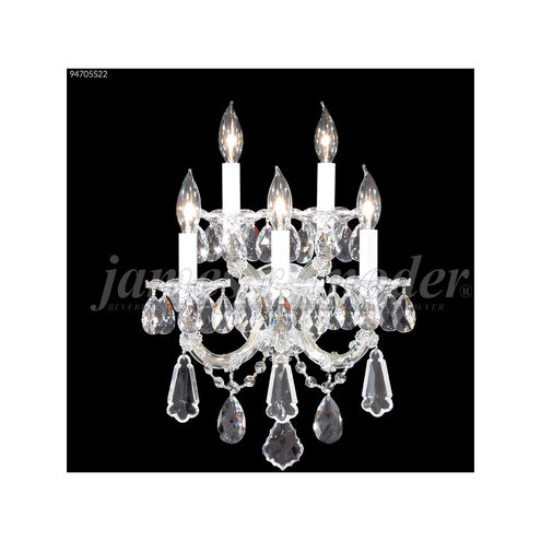 Maria Theresa Royal 5 Light 14 inch Gold Lustre Wall Sconce Wall Light, Royal