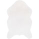 Arctic 36 X 24 inch White Rugs, Rectangle