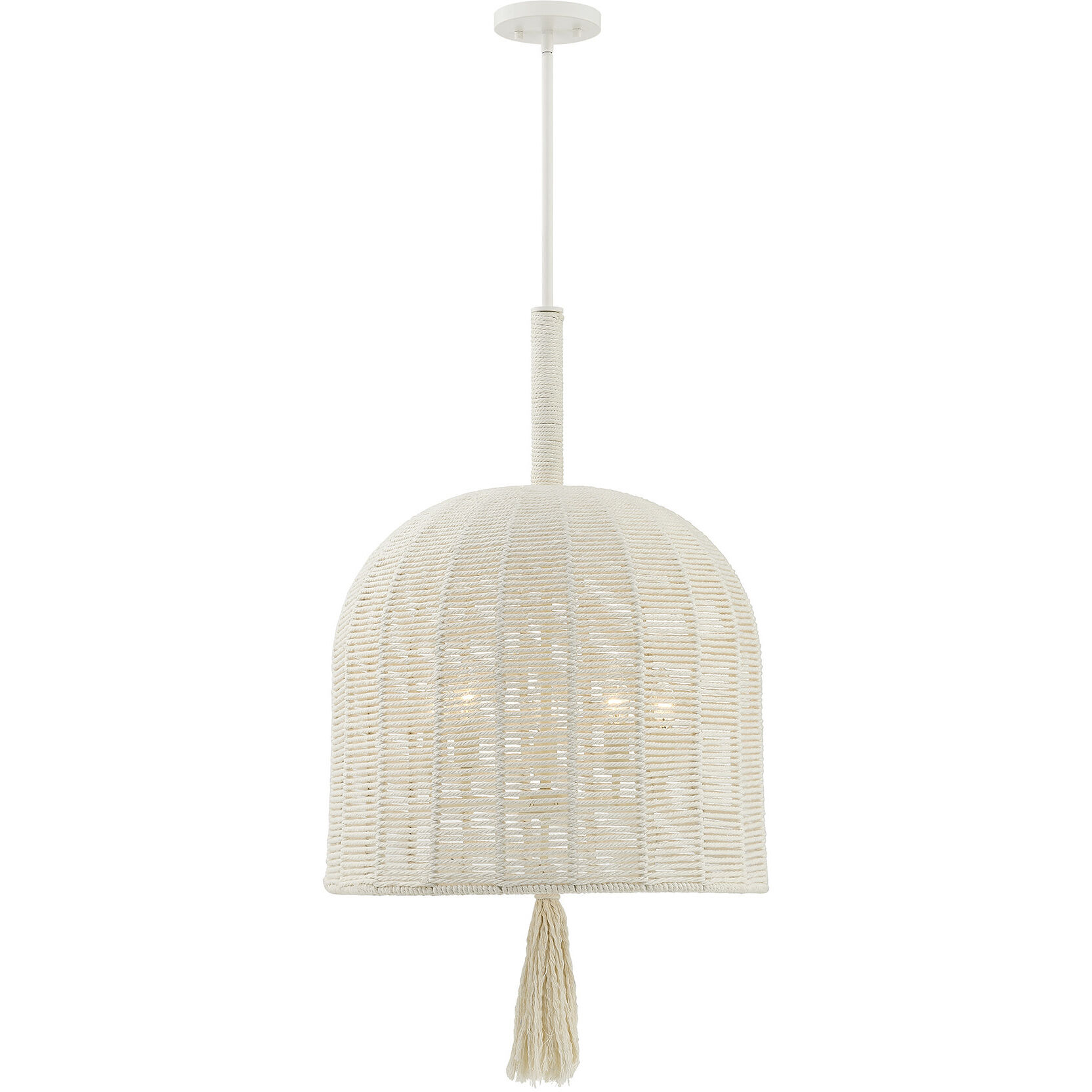 Lunara 5 Light 20 inch Cotton Pendant Ceiling Light