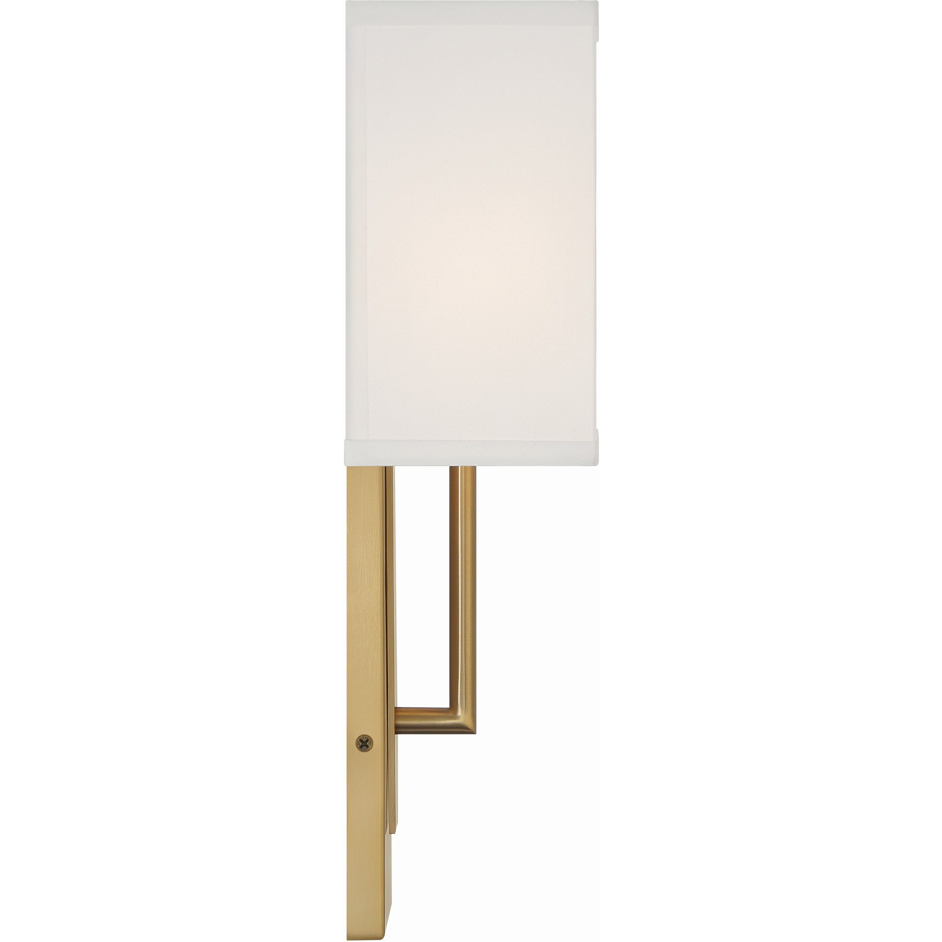 Brent Bath Sconce Wall Light in Vibrant Gold