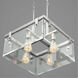 Guthrie 4 Light 17 inch Brushed Nickel Semi-Flush Mount Convertible Ceiling Light, Design Series