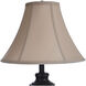Signature 61 inch 100 watt Bronze Wood Floor and Table Lamp Portable Light 