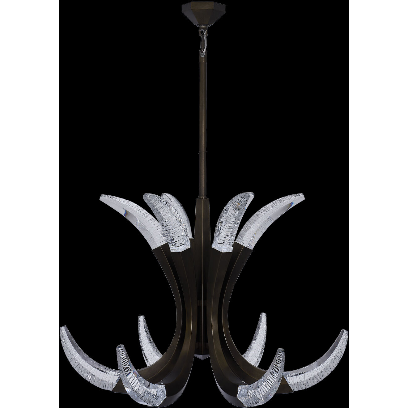 Corna 39 inch Vintage Bronze Pendant Ceiling Light