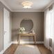 Thom Filicia Bergen 2 Light 14.38 inch Burnished Brass Flush Mount Ceiling Light