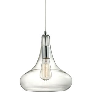 Orbital 1 Light 10 inch Polished Chrome Mini Pendant Ceiling Light