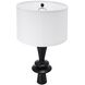Anita 26.7 inch 40.00 watt Black/White Table Lamp Portable Light