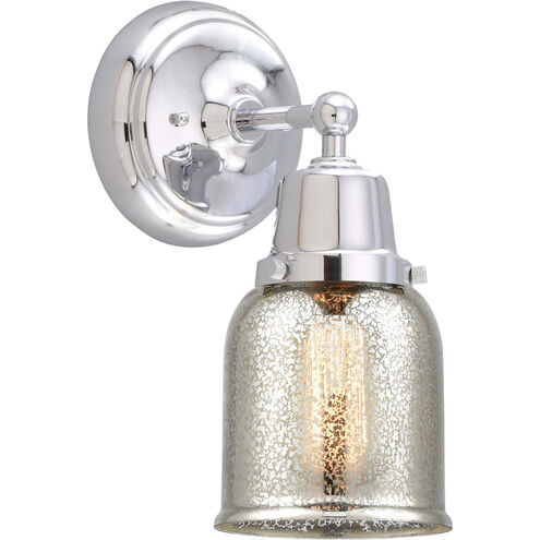 Aditi Small Bell 1 Light 5 inch Polished Chrome Sconce Wall Light, Aditi