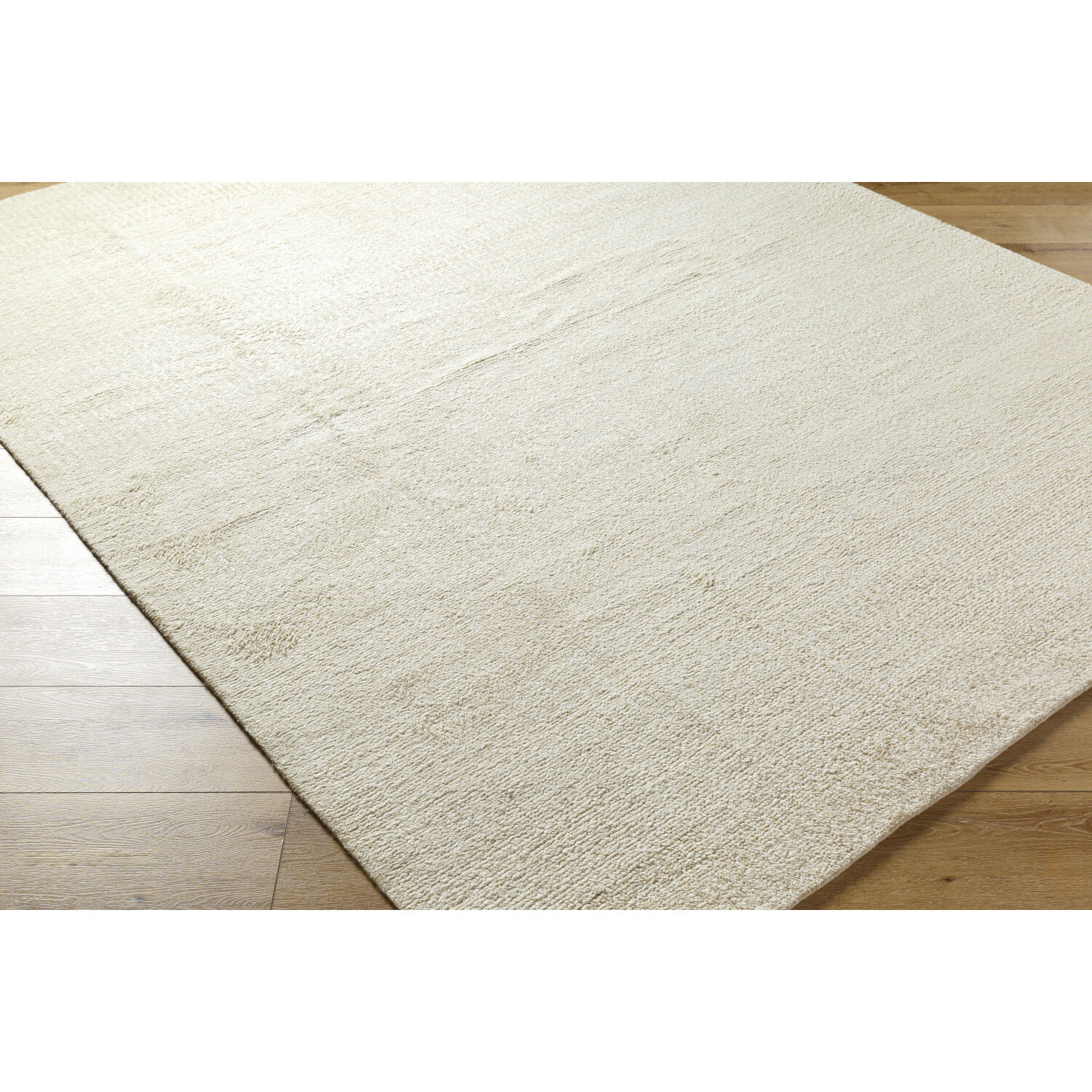 Hoffenheim 120 X 96 inch Light Silver / Pearl Handmade Rug in 8 x 10