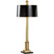 Frederick Cooper 44 inch 60.00 watt Antique/Natural Black Buffet Lamp Portable Light 