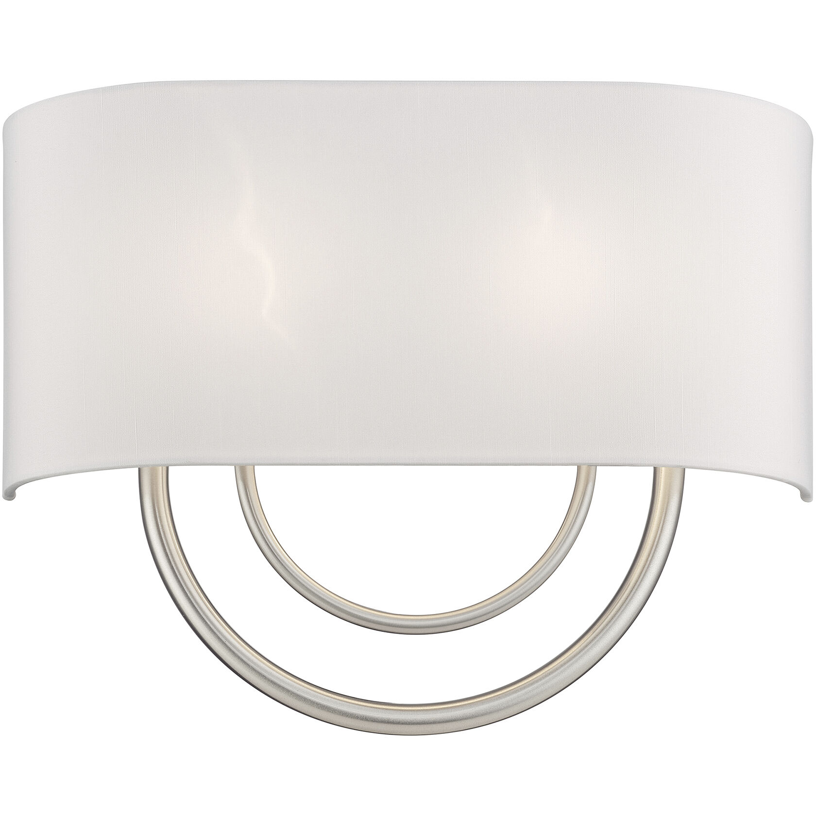 Stratton 2 Light 15 inch Brushed Nickel ADA Wall Sconce Wall Light