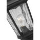 Marquette 1 Light 19 inch Textured Black Outdoor Post Lantern, with DURASHIELD