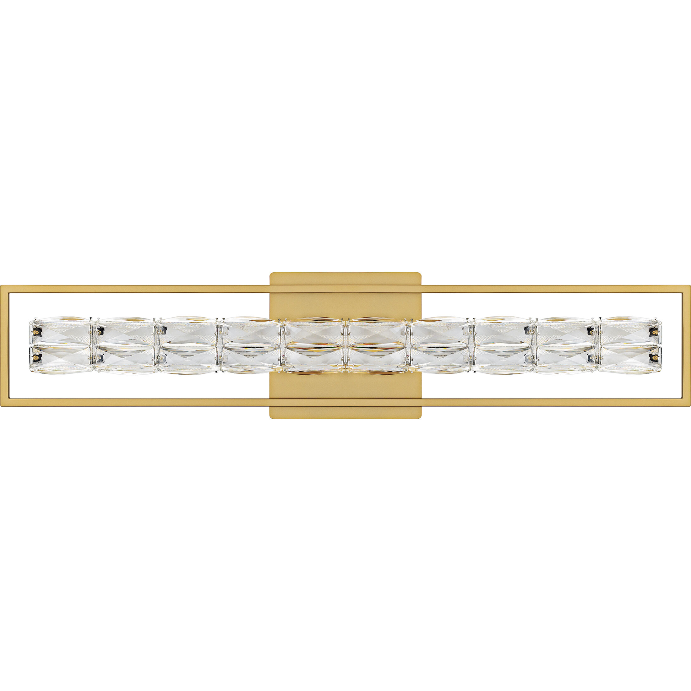 Dazzle LED 33.25 inch Soft Gold Bath Light Wall Light, Large