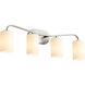 Rutherford 4 Light 31.5 inch Satin Nickel Vanity Light Wall Light