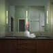 Procyon 24 inch Chrome Bathroom Vanity Light Wall Light