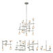 Mercer LED 24 inch Polished Nickel Chandelier Ceiling Light