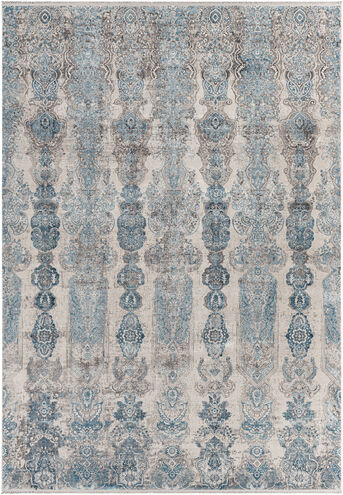 Solar 134 X 90 inch Gray Rug in 8 x 11, Rectangle