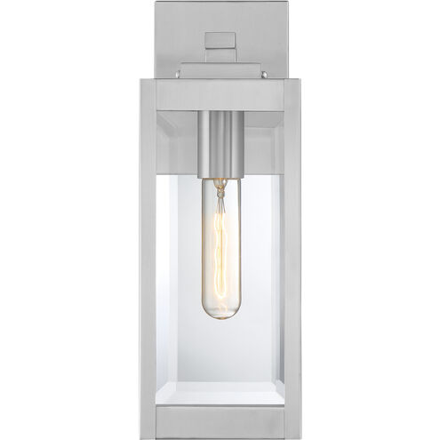 Westover 1 Light 14 inch Stainless Steel Outdoor Wall Lantern