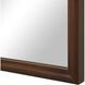 Sintra 36 X 24 inch Walnut Wall Mirror