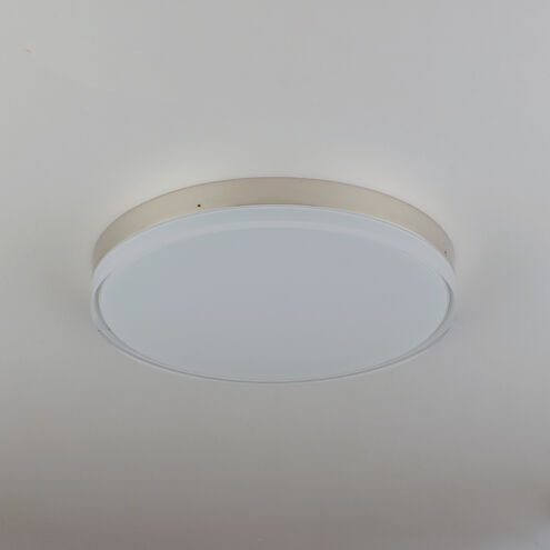 Illuminaire II LED 11 inch Polished Chrome Flush Mount Ceiling Light