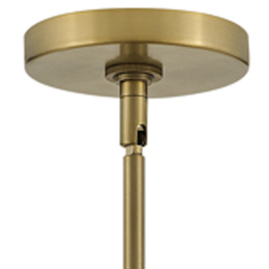 Betty LED 9.5 inch Lacquered Brass Pendant Ceiling Light