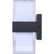 Axl LED 4.94 inch Black Outdoor Lantern