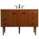 Cyrus 48 X 22 X 34 inch Teak Vanity Sink Set