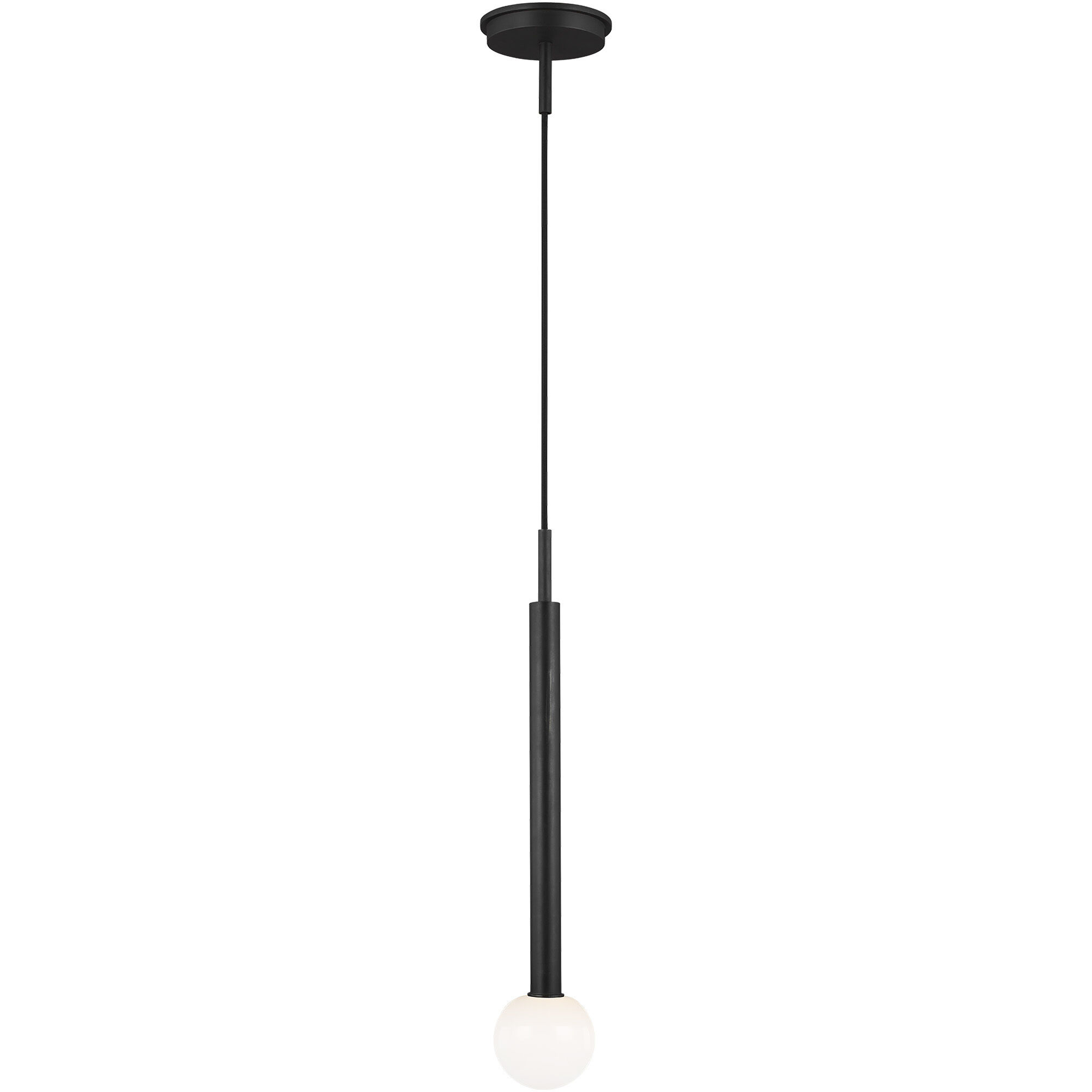 Kelly by Kelly Wearstler Nodes 1 Light 8 inch Midnight Black Pendant Ceiling Light