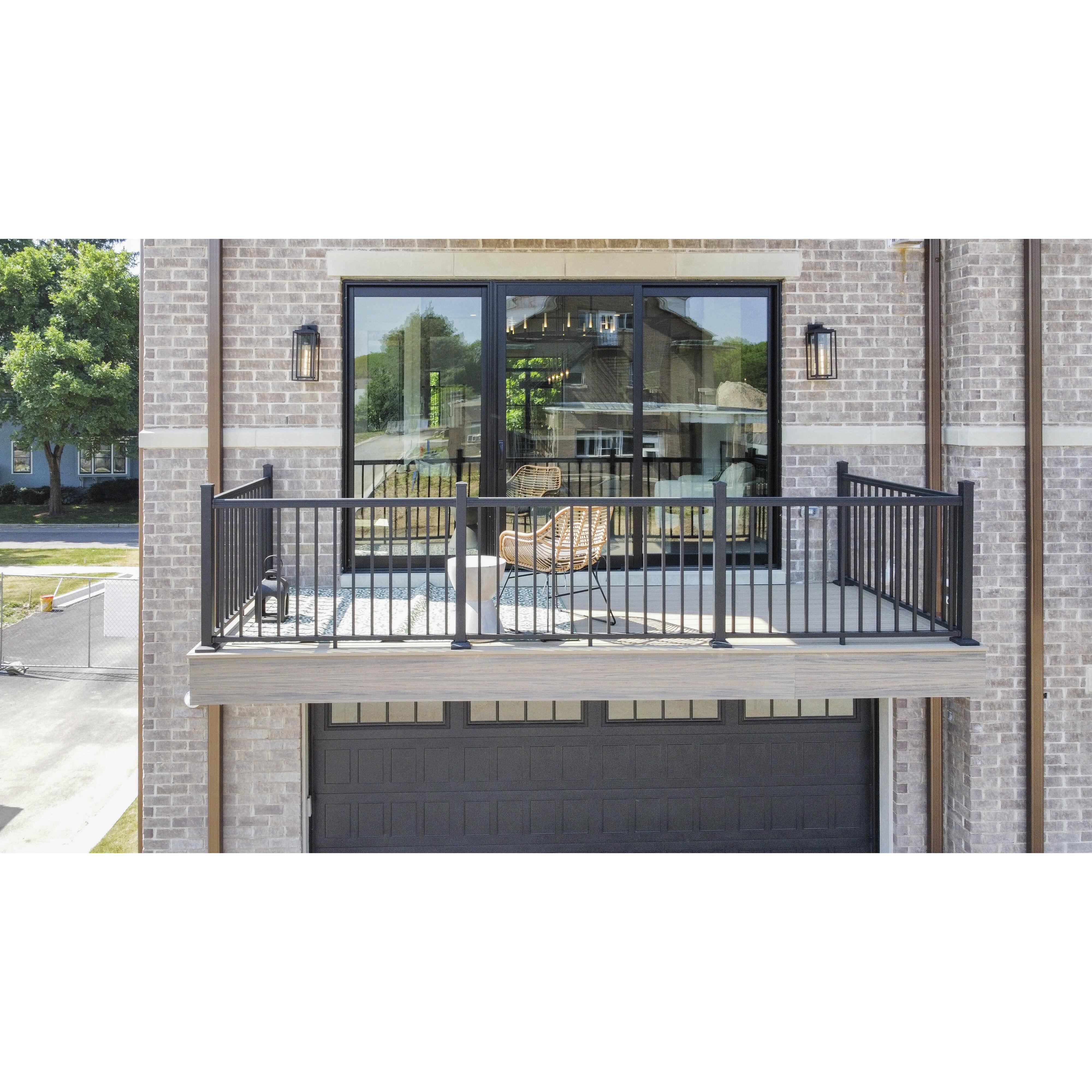 Cabana 1 Light 18 inch Black Outdoor Wall Sconce