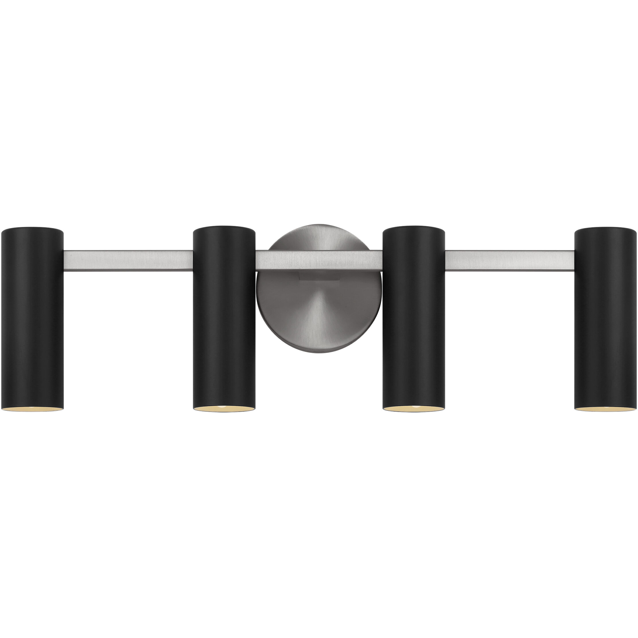 Zentro LED 24 inch Brushed Nickel Vanity Light Wall Light