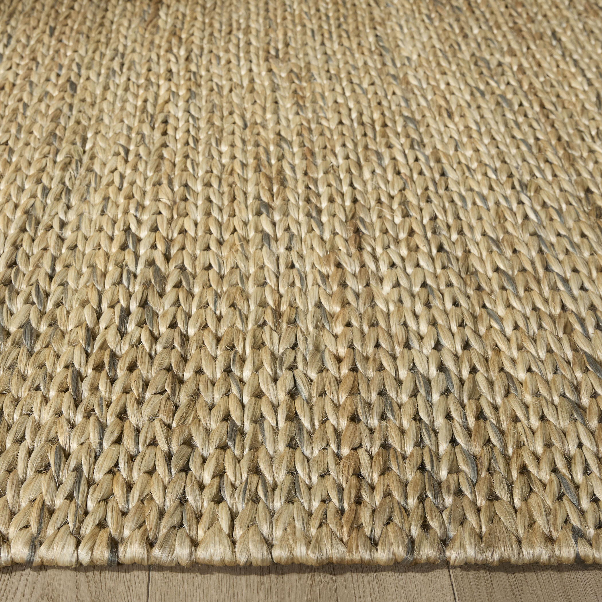 Natural Luxe Ivory and Gray Indoor Rug