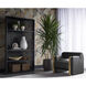 Edgar Bravo Black / Abbington Black Lounge Chair