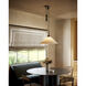 Alora Mood Ellen 1 Light 20 inch Matte Black Pendant Ceiling Light