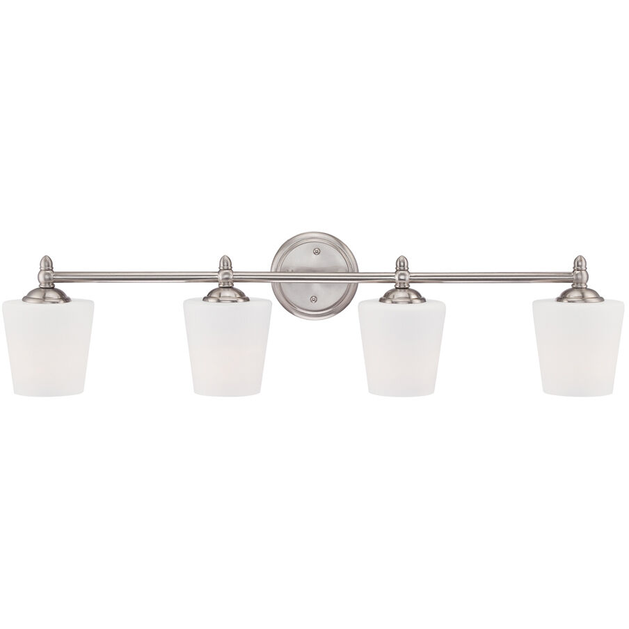 Designers Fountain 15006-4B-35 Darcy 4 Light 36 inch Brushed Nickel ...