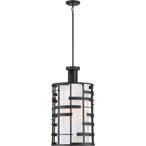 Lansing 4 Light 14 inch Textured Black Pendant Ceiling Light