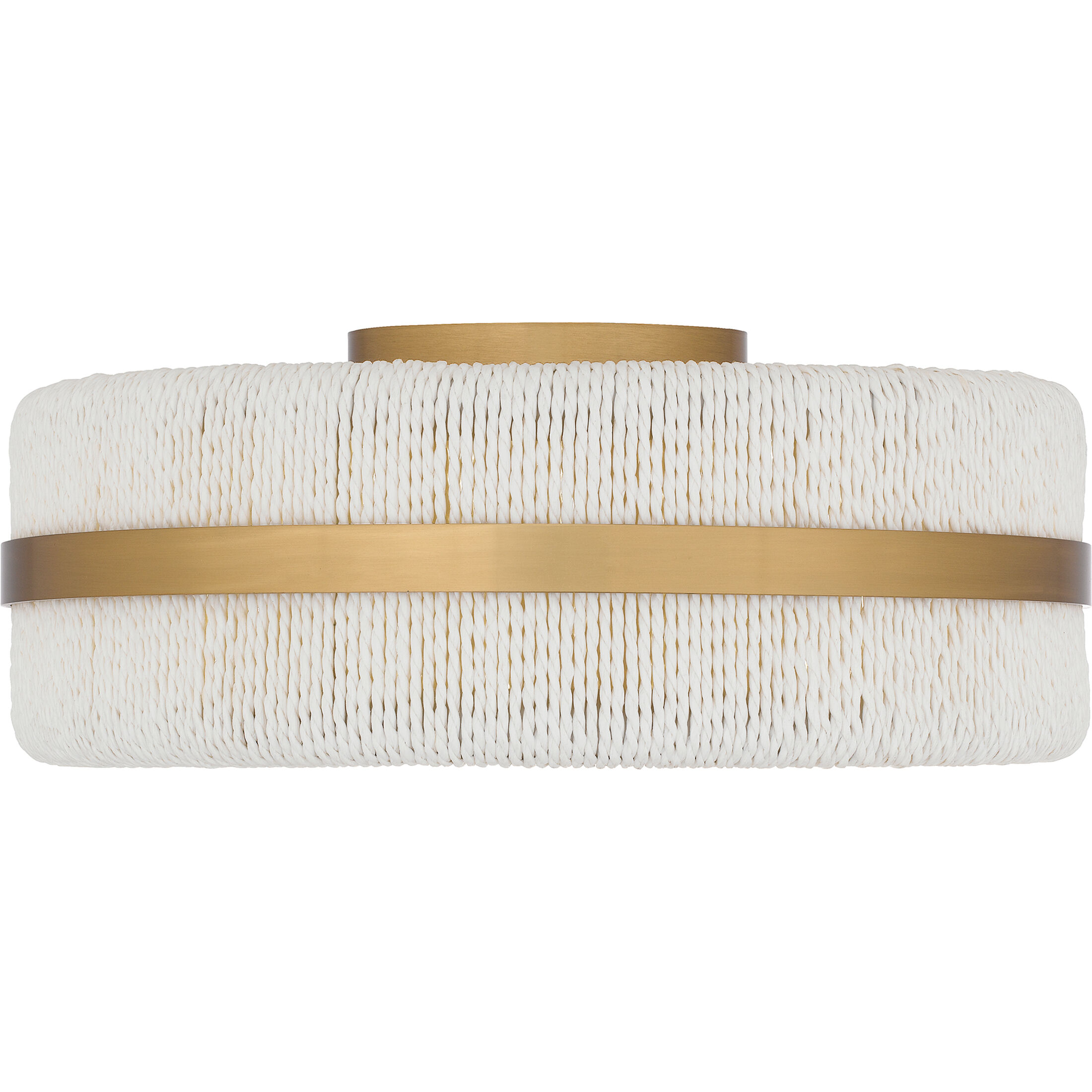 Maeve 2 Light 14 inch Brushed Gold Flush Mount Ceiling Light, Medium