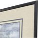 Sanctuary Bay Blue and Green Framed Art