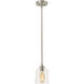 William 1 Light 6 inch Satin Nickel Pendant Ceiling Light