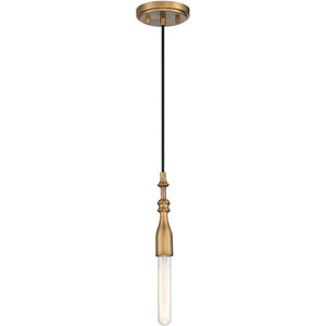 Louise 1 Light 5 inch Old Satin Brass Pendant Ceiling Light