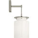 Ray Booth Elias LED 9 inch Polished Nickel Sconce Wall Light