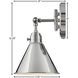 Arti 7.75 inch Polished Nickel Indoor Wall Sconce Wall Light